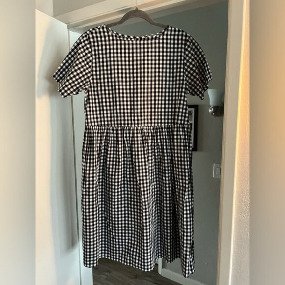 Tradlands Nico Dress in Black and White Gingham - Picture 1 of 5